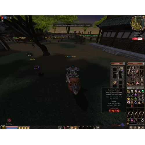  44 LVL BEDENSEL İÇİ DOLU  HASTALIK SEBEBİ İLE BIRAKIYORUM